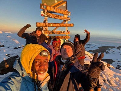 Uhuru peak (freedom peak)