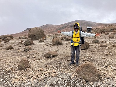 Senior gibee the guide kilimanjaro